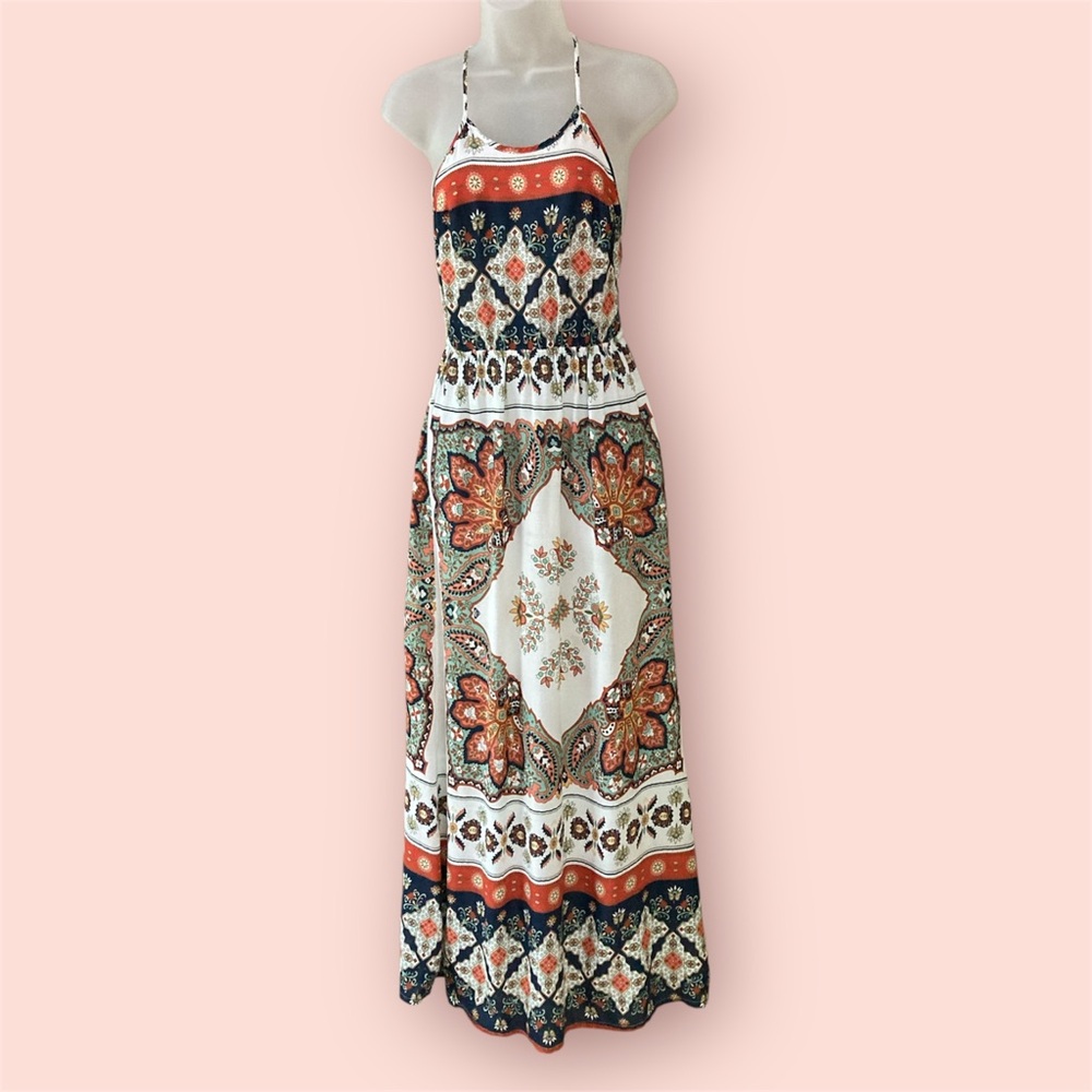 Beautiful Roxy Bohemian Maxi Dress Size Small EUC